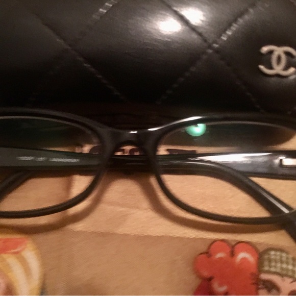 Chanel Glasses with Eyeglass Case - Picture 3 of 8